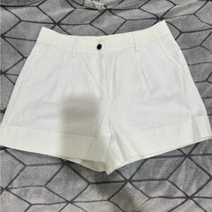 J. Crew Classic Linen White Women's Shorts